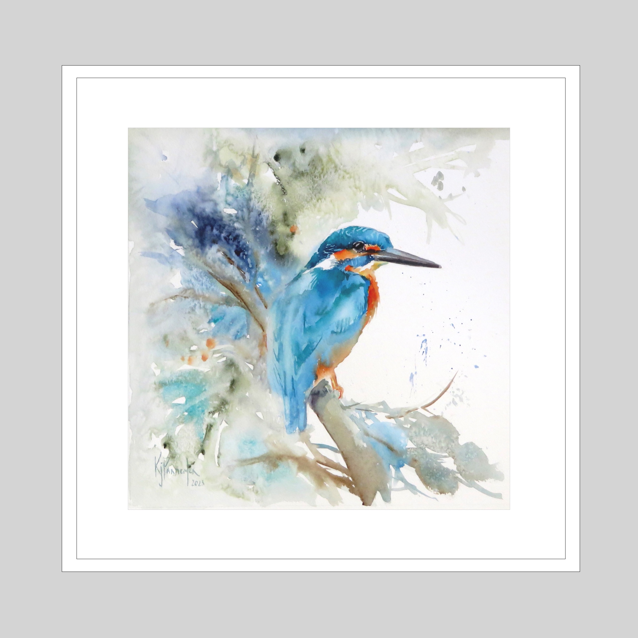 Kingfisher Blues (Sold)