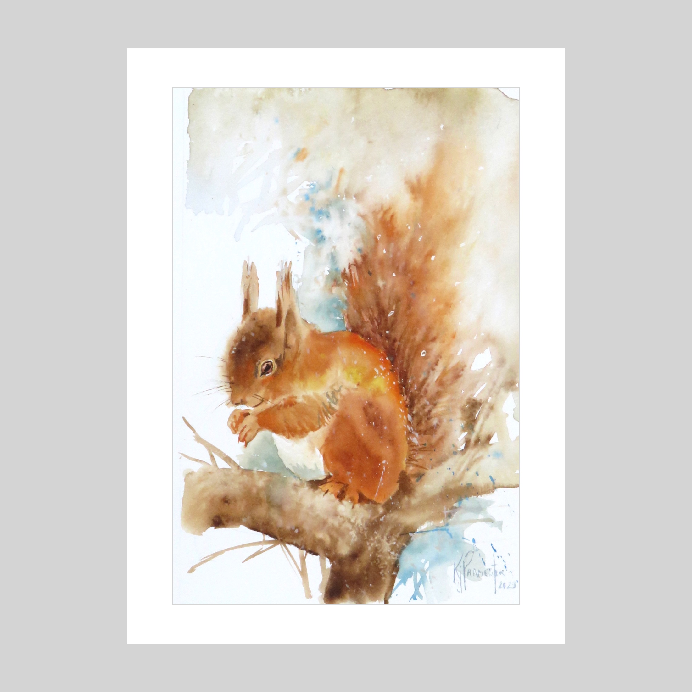 Red Squirrel Treat (Sold)