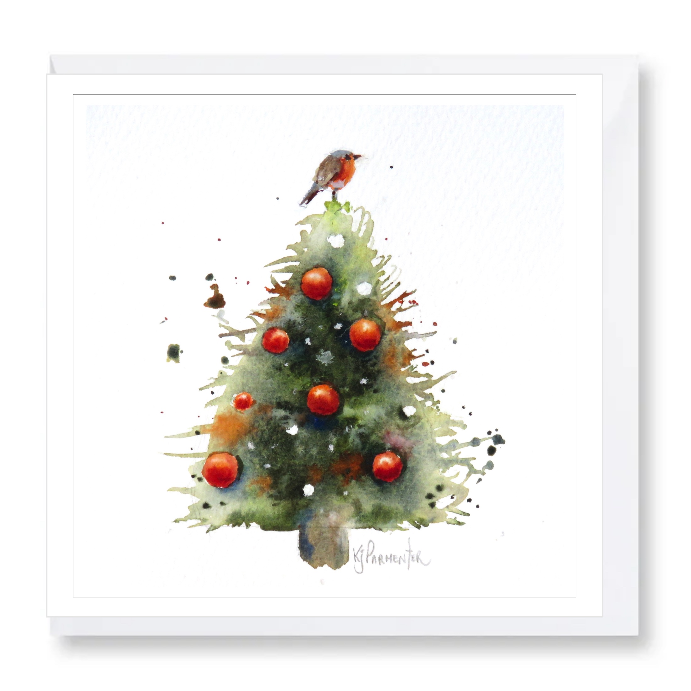 Top of the Tree Robin – card