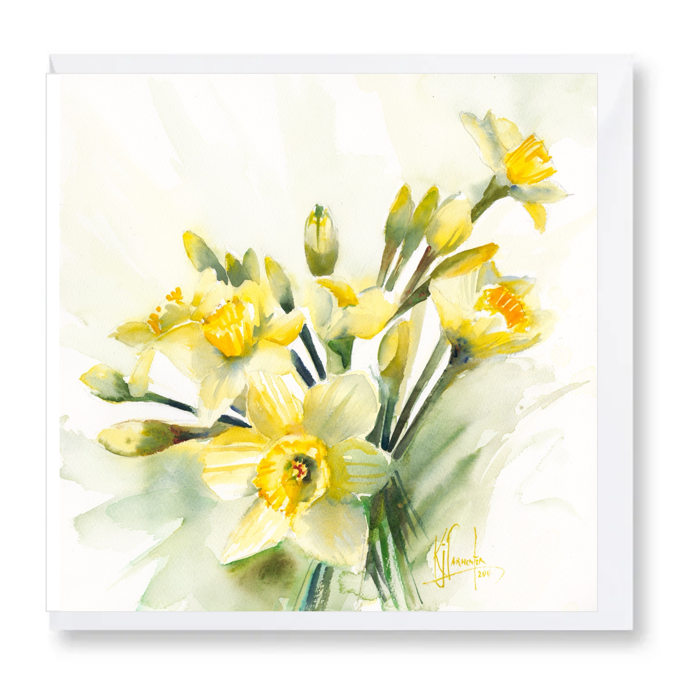 Daffodils Card
