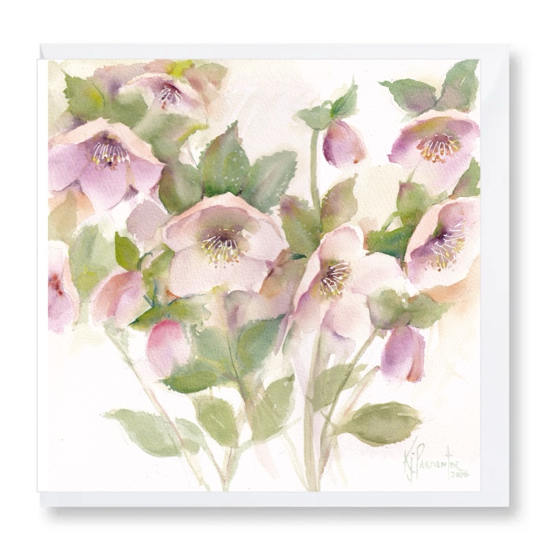 Hellebore Awakening card