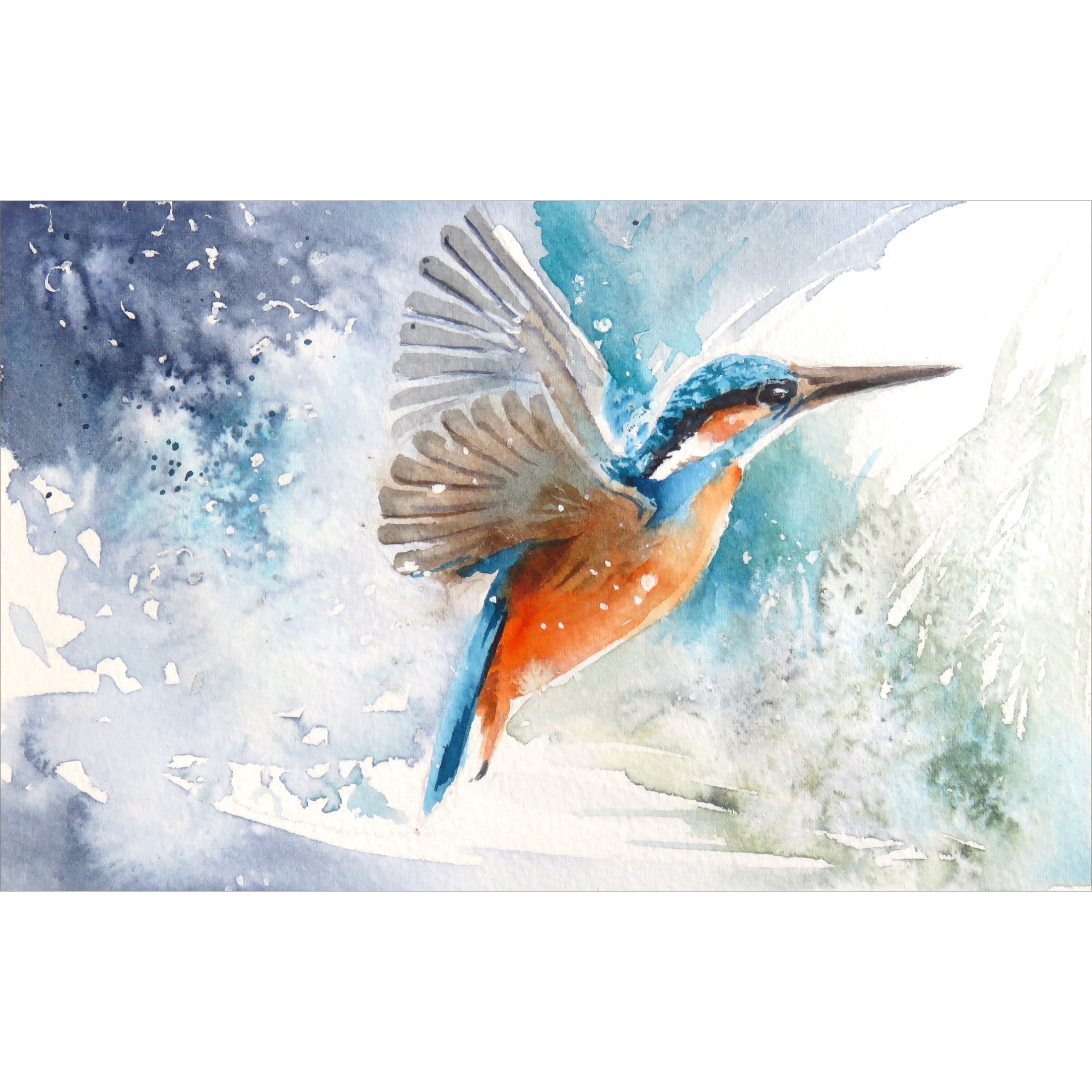 Kingfisher splash (Sold)