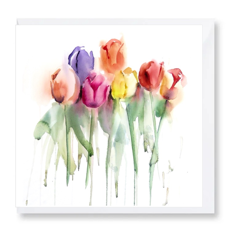 Tulips Card